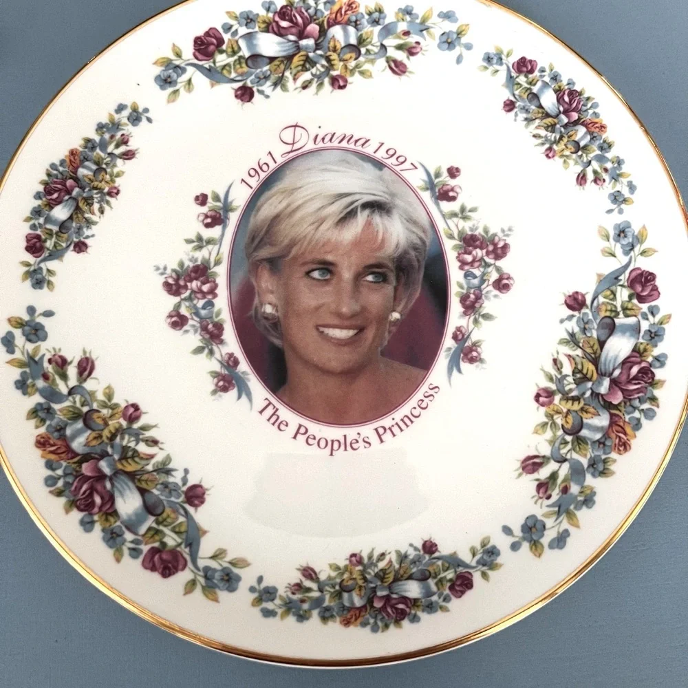 Commemorative plate of Princess Diana. The Peoples, Princess. - Picture 1 of 3